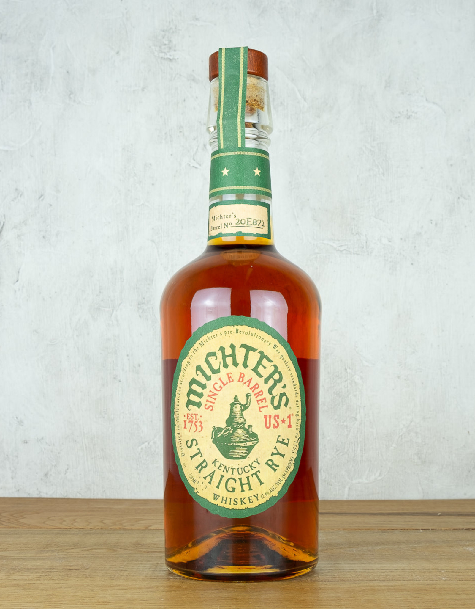 Michters Straight Rye Whiskey