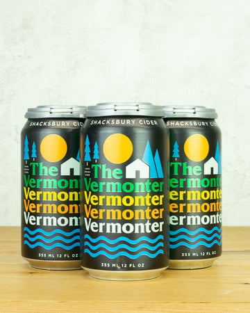 Shacksbury Cider The Vermonter 4pk