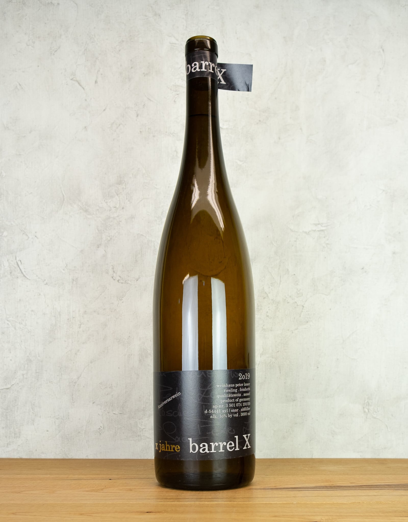 Peter Lauer Barrel X Anniversarwein 3L