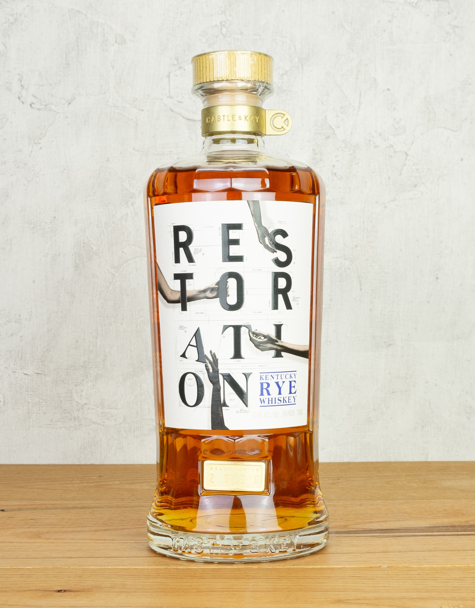 Castle & Key Restoration Rye Whiskey