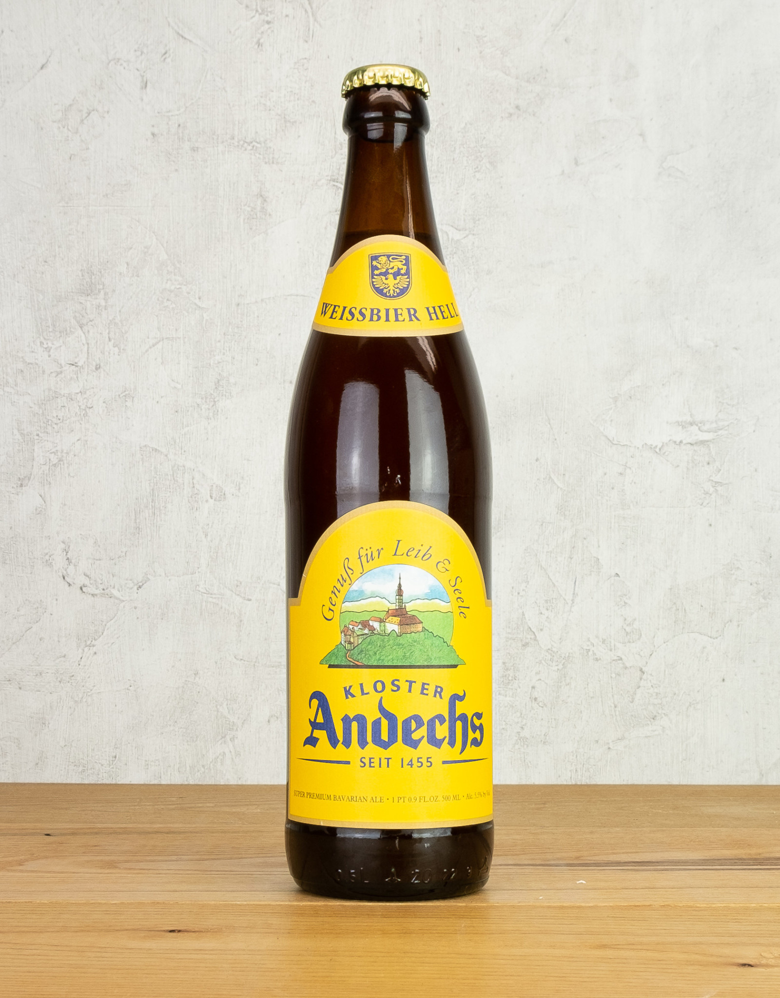 Andechs Kloster Weissbier Hell 500ml