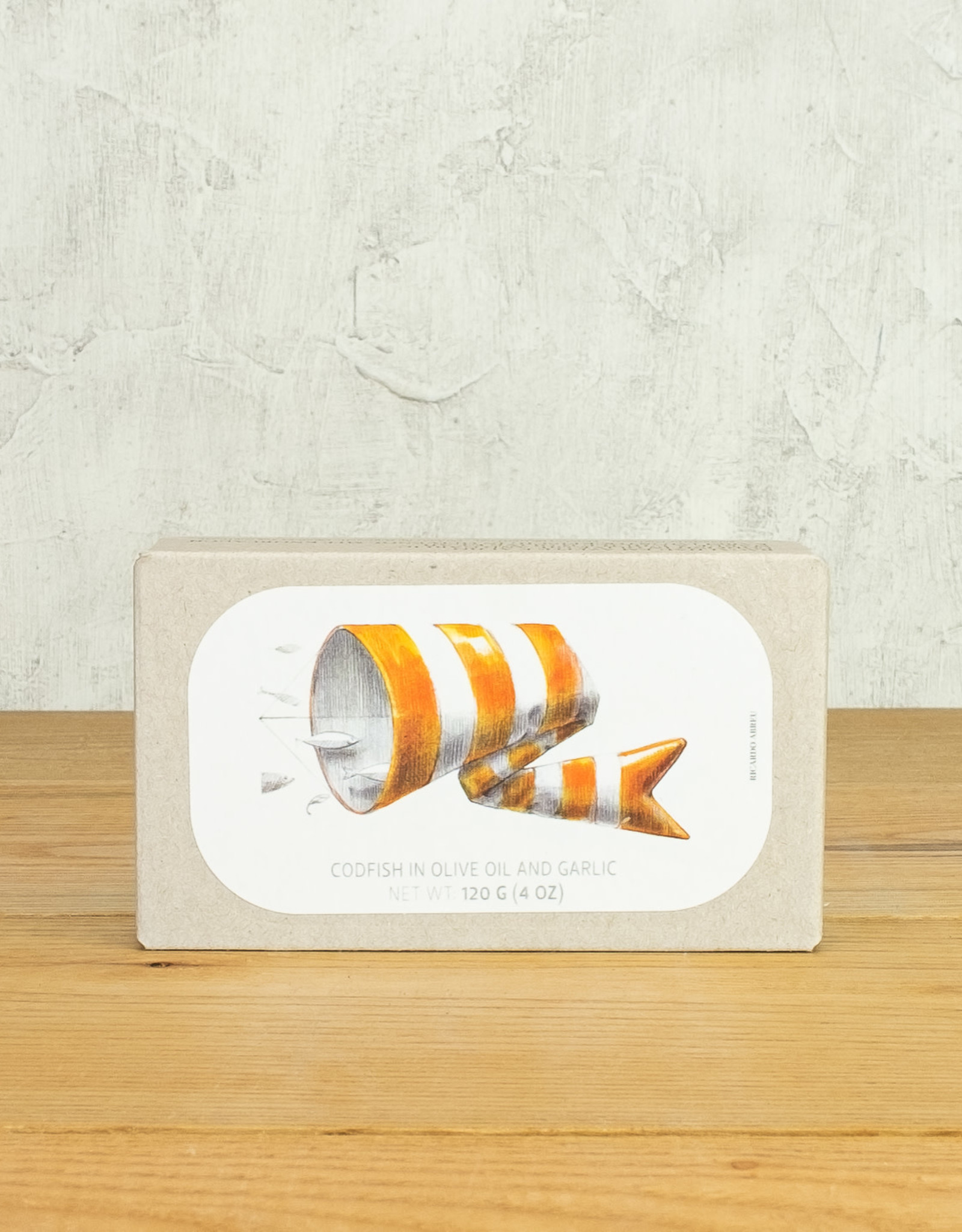 Jose Gourmet Codfish in Olive Oil & Garlic