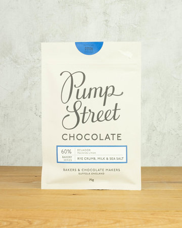 Pump Street Chocolate Rye Crumb, Milk, Sea Salt