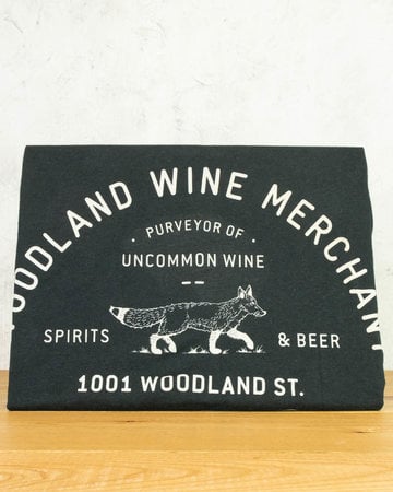 Woodland Wine Merchant T-shirt - Black