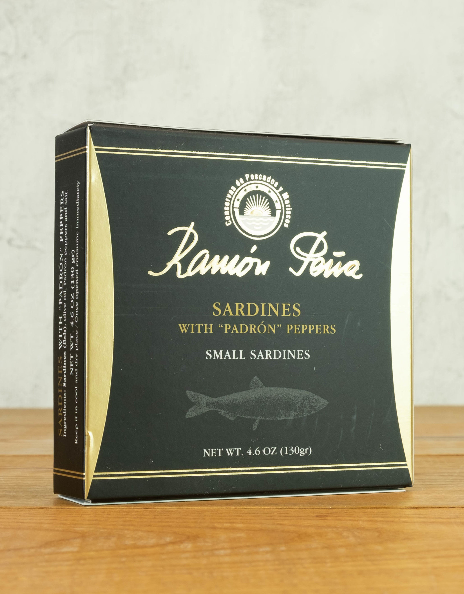 Ramon Pena Sardines in Olive Oil and Padron Pepper