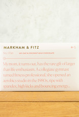 Markham & Fitz 60% Oat & Coconut Milk Chocolate