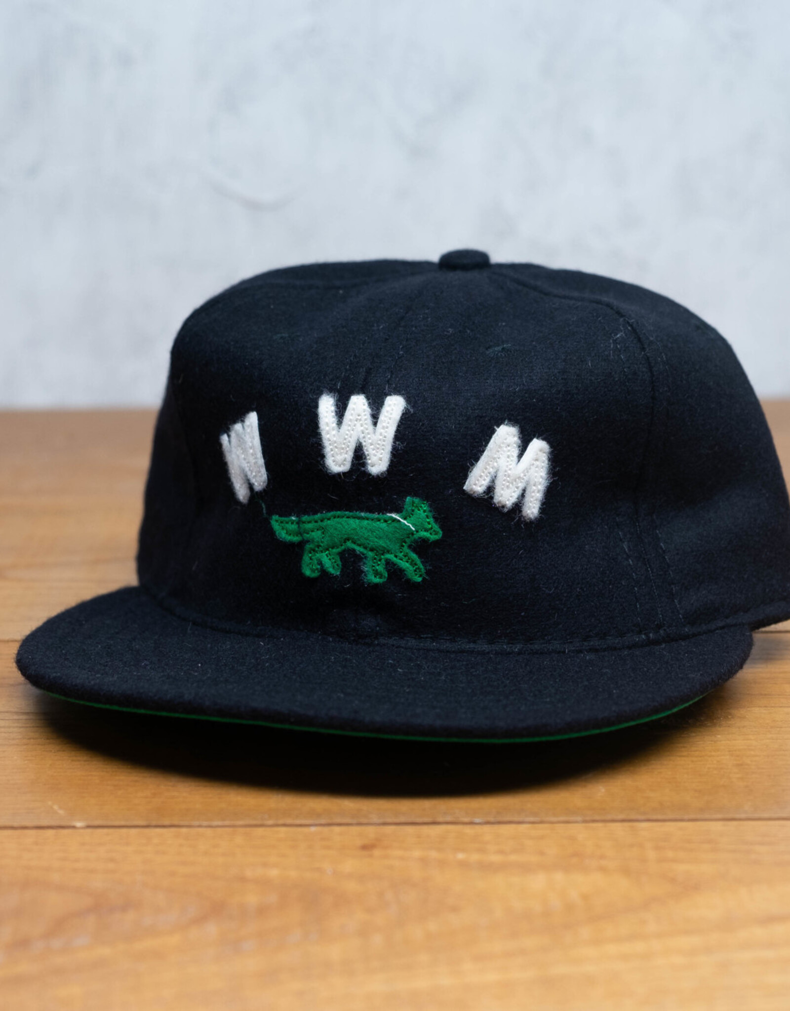 Woodland Wine Merchant Fox Logo Hat Wool
