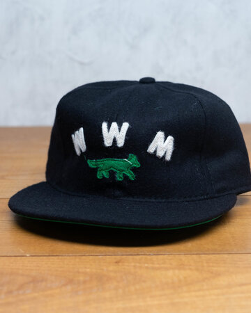 Woodland Wine Merchant Fox Logo Hat Wool