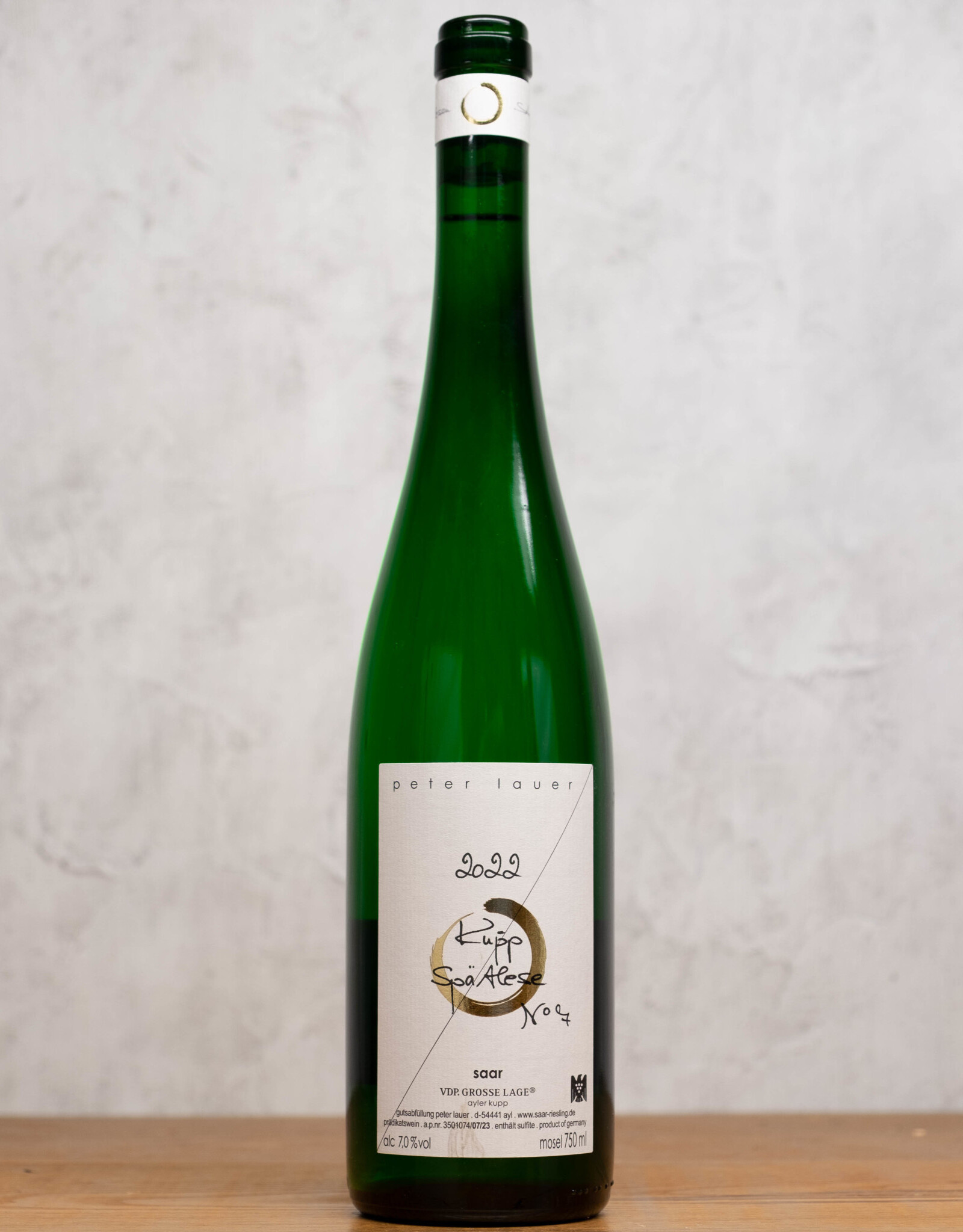 Peter Lauer No 7 Kupp Spatlese Riesling