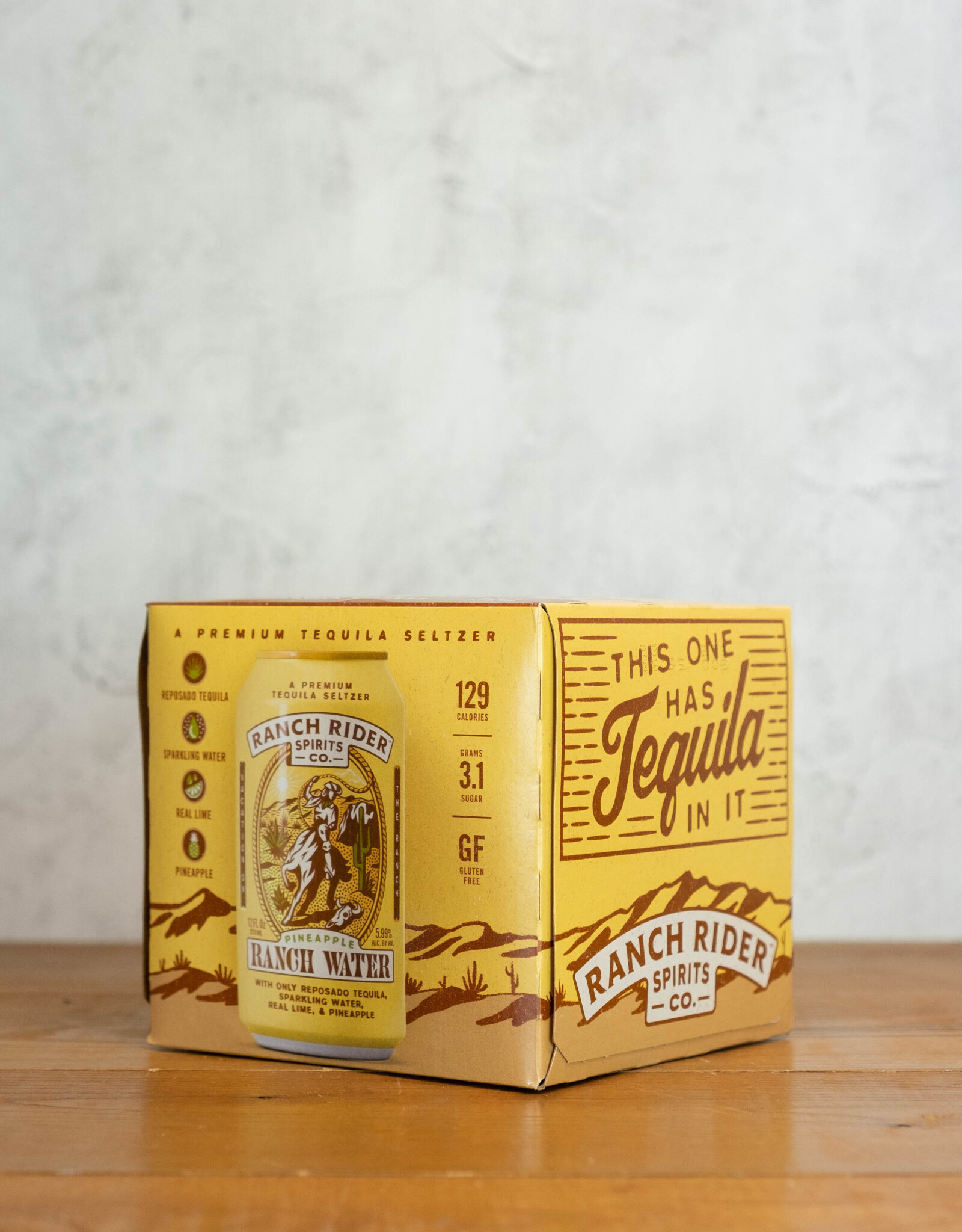 Ranch Rider Pineapple Ranch Water 4pk