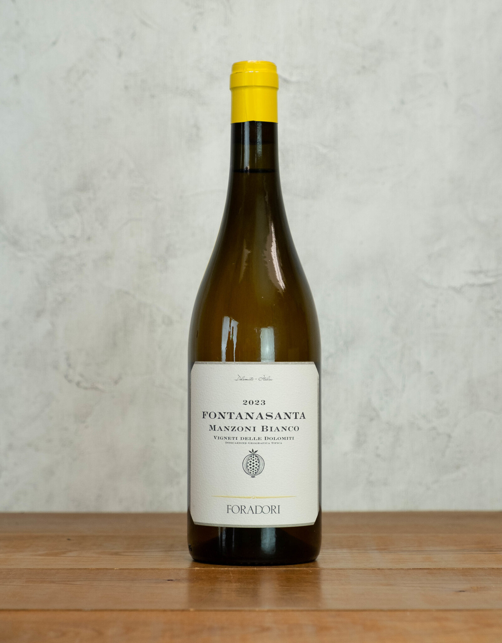 Foradori Fontanasanta Manzoni Bianco