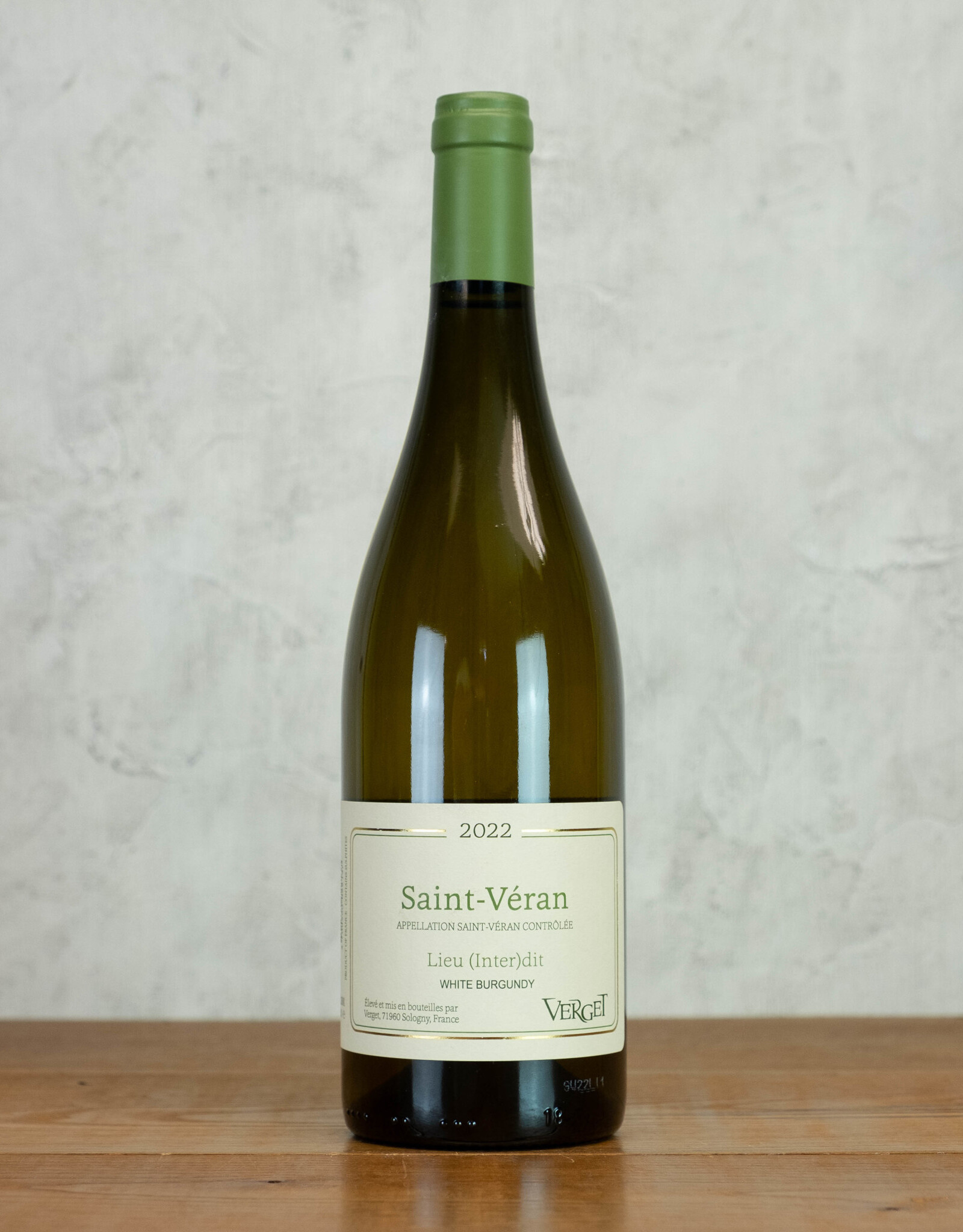 Verget Saint Veran Bourgogne Blanc