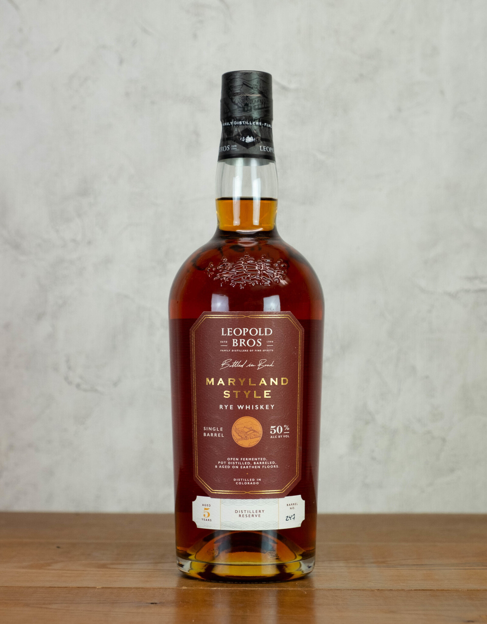 Leopold Bros Maryland Style Rye