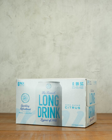 Long Drink Zero Sugar Citrus 6pk