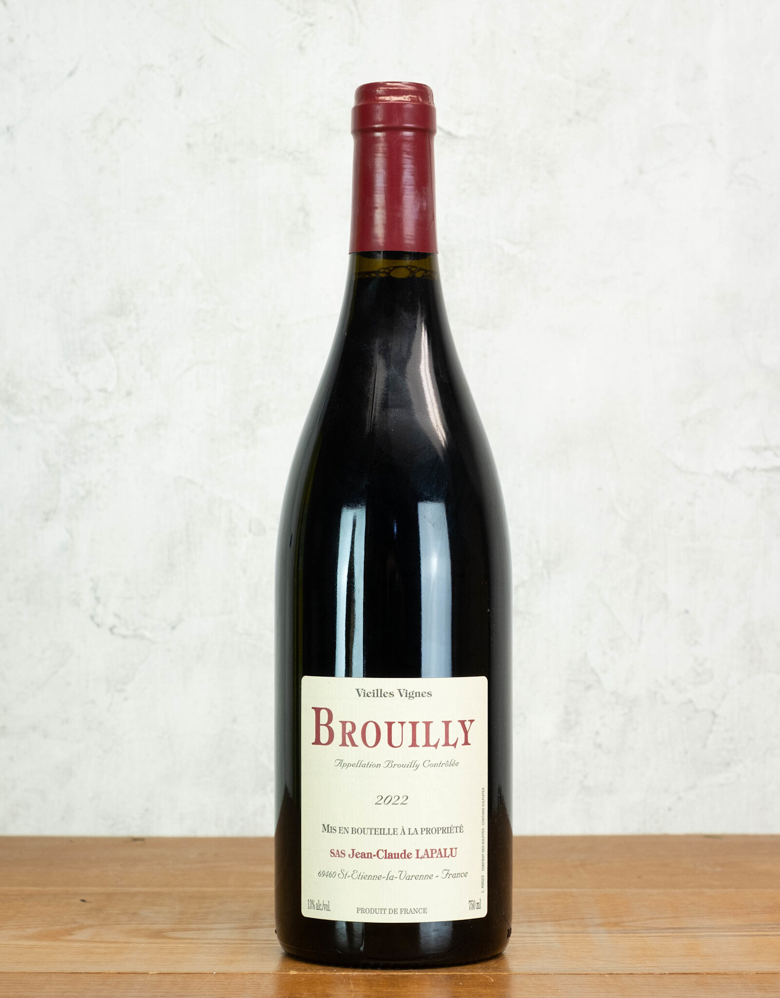 Jean-Claude Lapalu Brouilly Vieilles Vignes