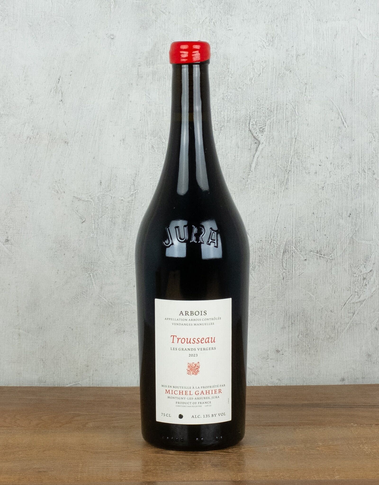 Michel Gahier Arbois Trousseau Grandes Vergers