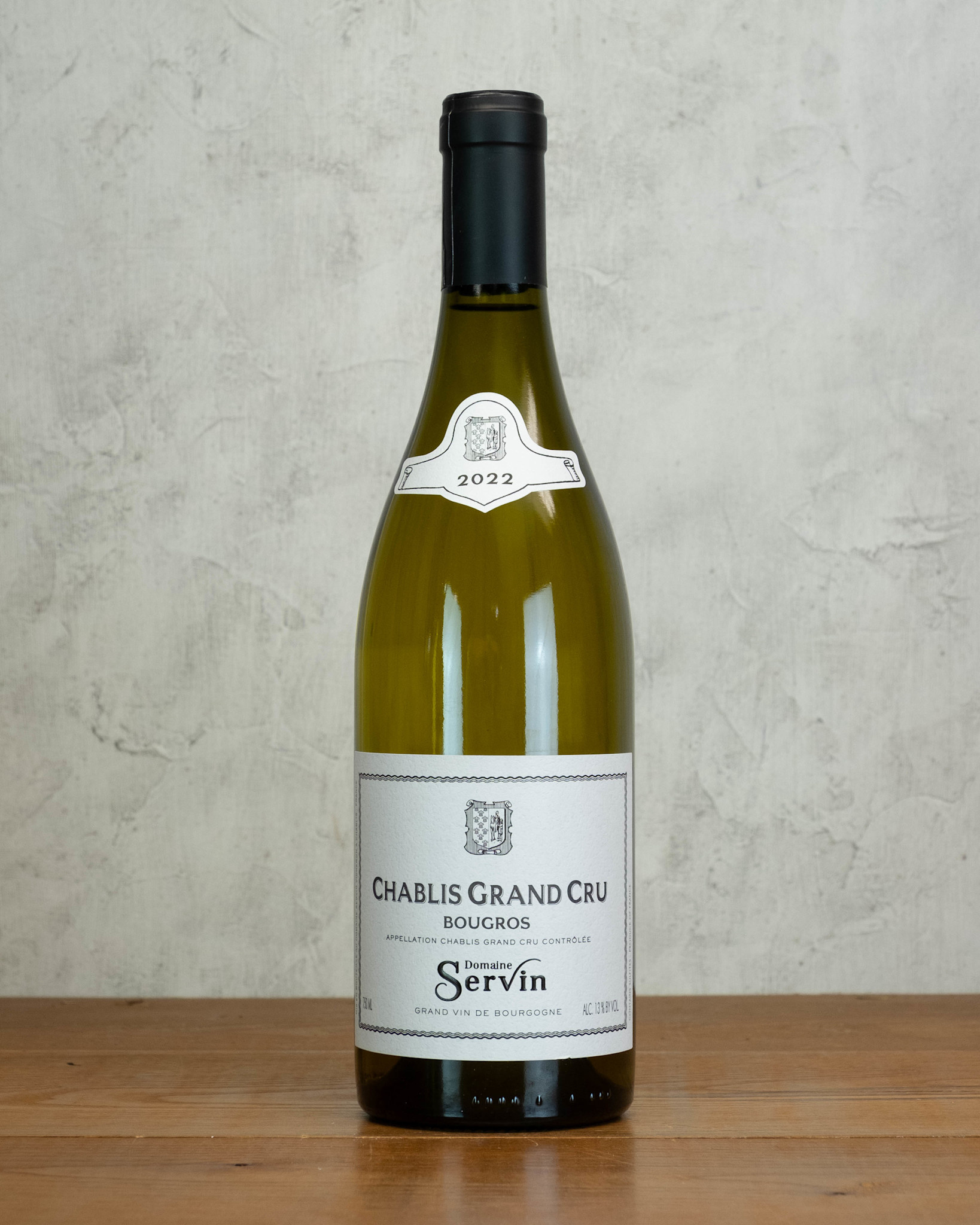 Domaine Servin Chablis Grand Cru Bougros 2022 - Woodland Wine Merchant