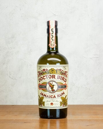 Two James Doctor Bird Jamaican Rum