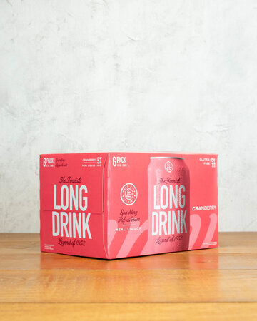 Long Drink Cranberry 6pk