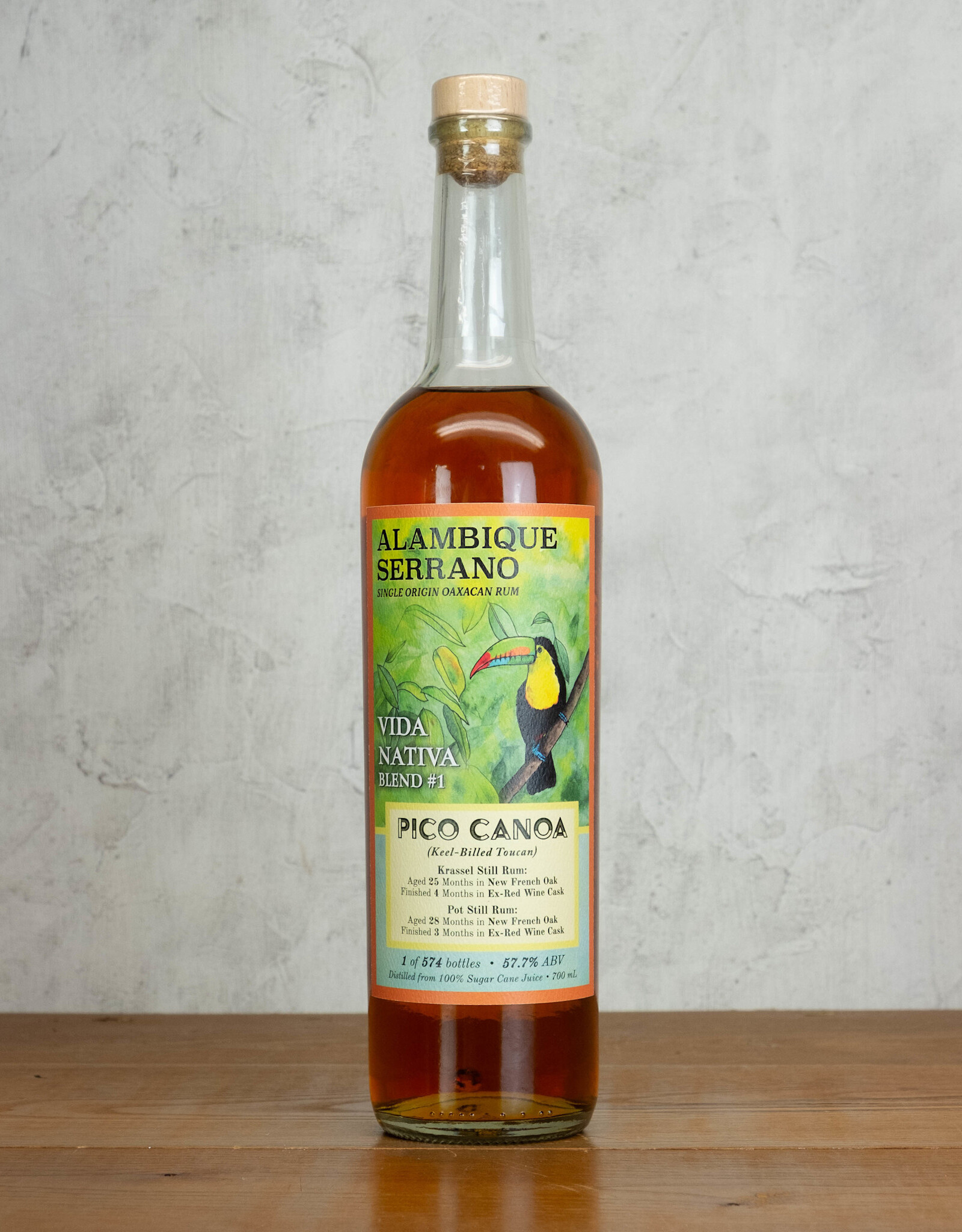 Alambique Serrano Vida Nativa Blend #1 Pico Canoa