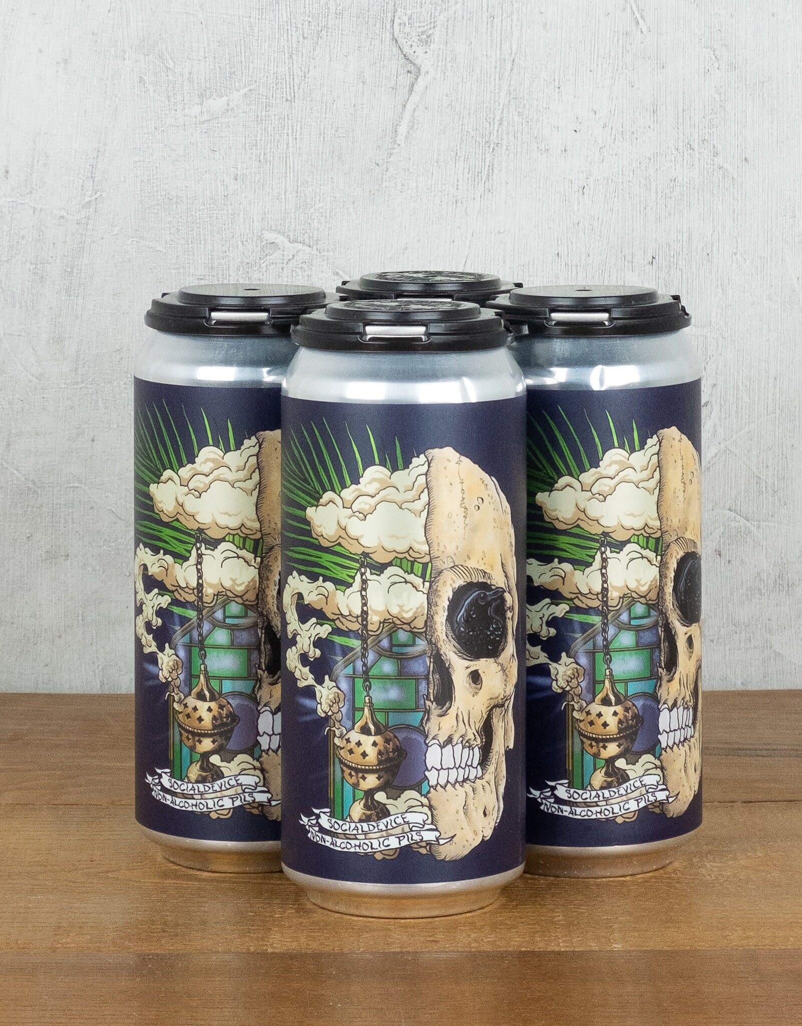 Burial Social Device Non-Alc Pils 4pk
