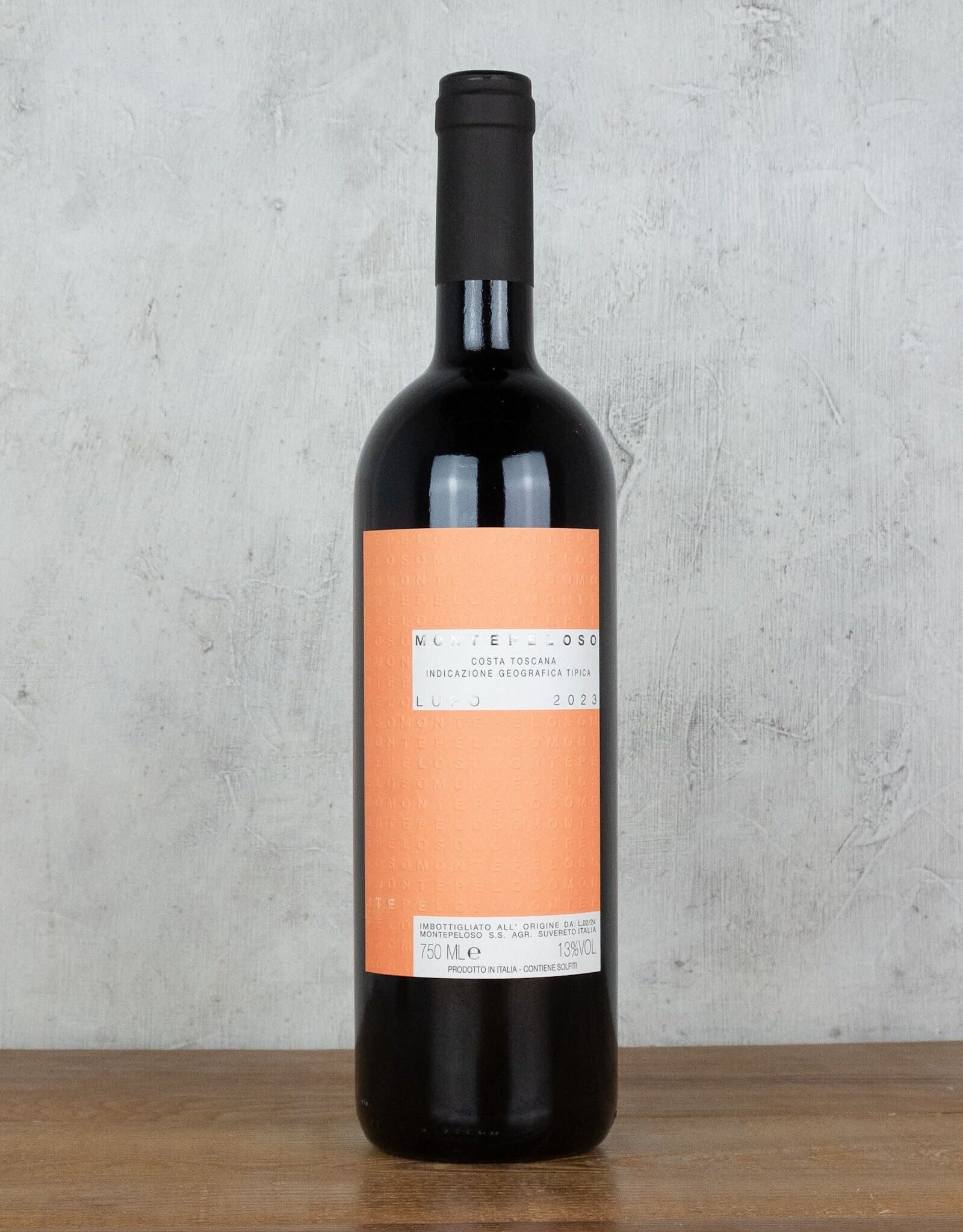 Montepeloso Lupo Costa Toscana Rosso