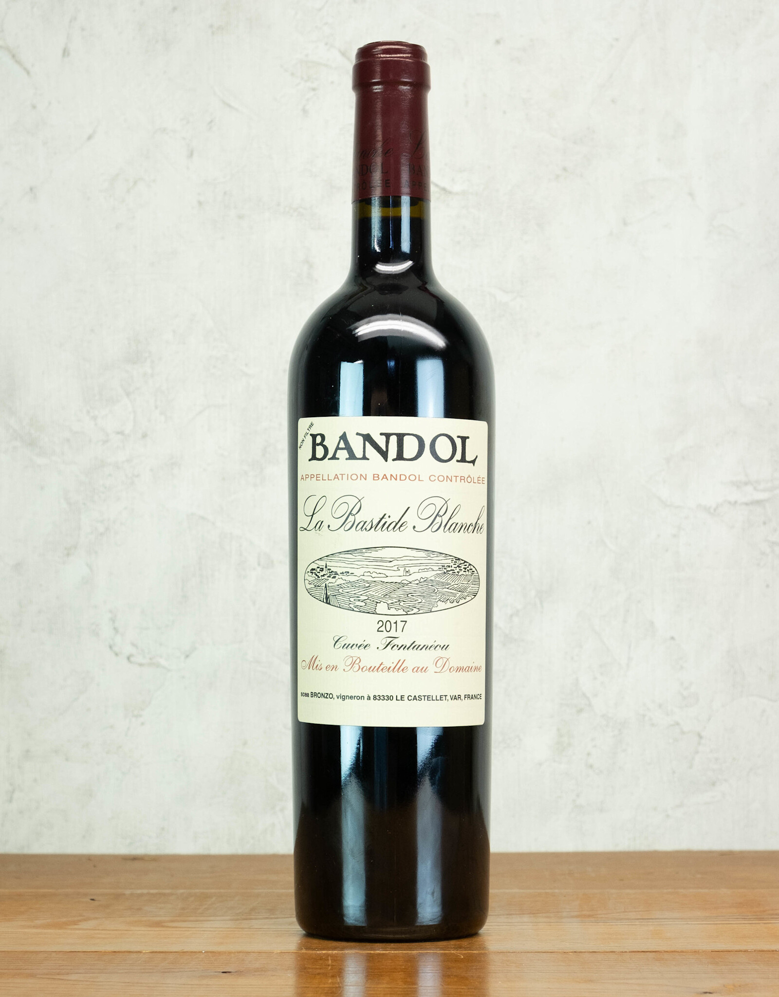 La Bastide Blanche Bandol Rouge Cuvee Fontaneou