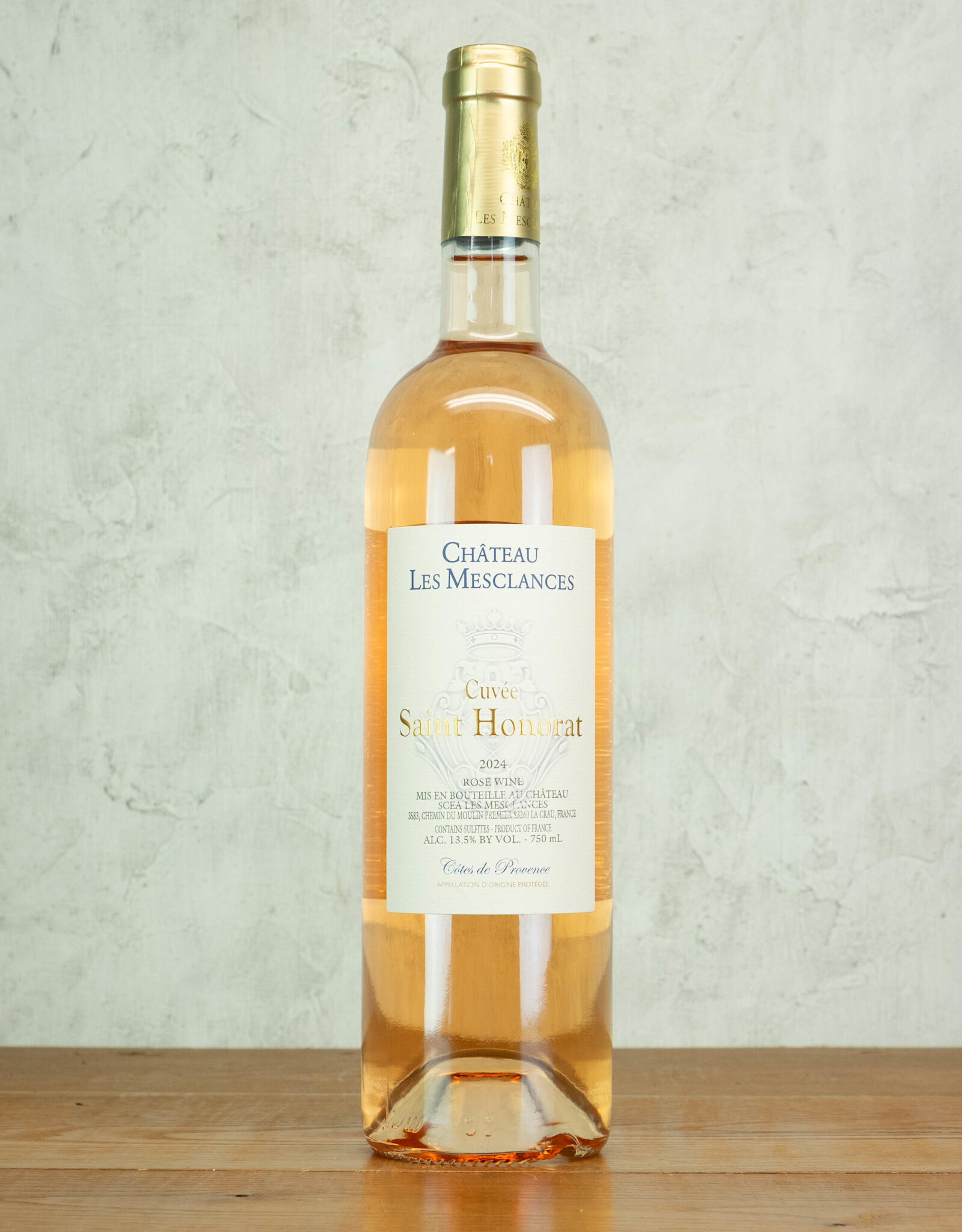 Chateau les Mesclances Cuvee Saint Honorat Rose