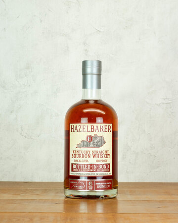 Hazelbaker Kentucky Bourbon Bottled in Bond