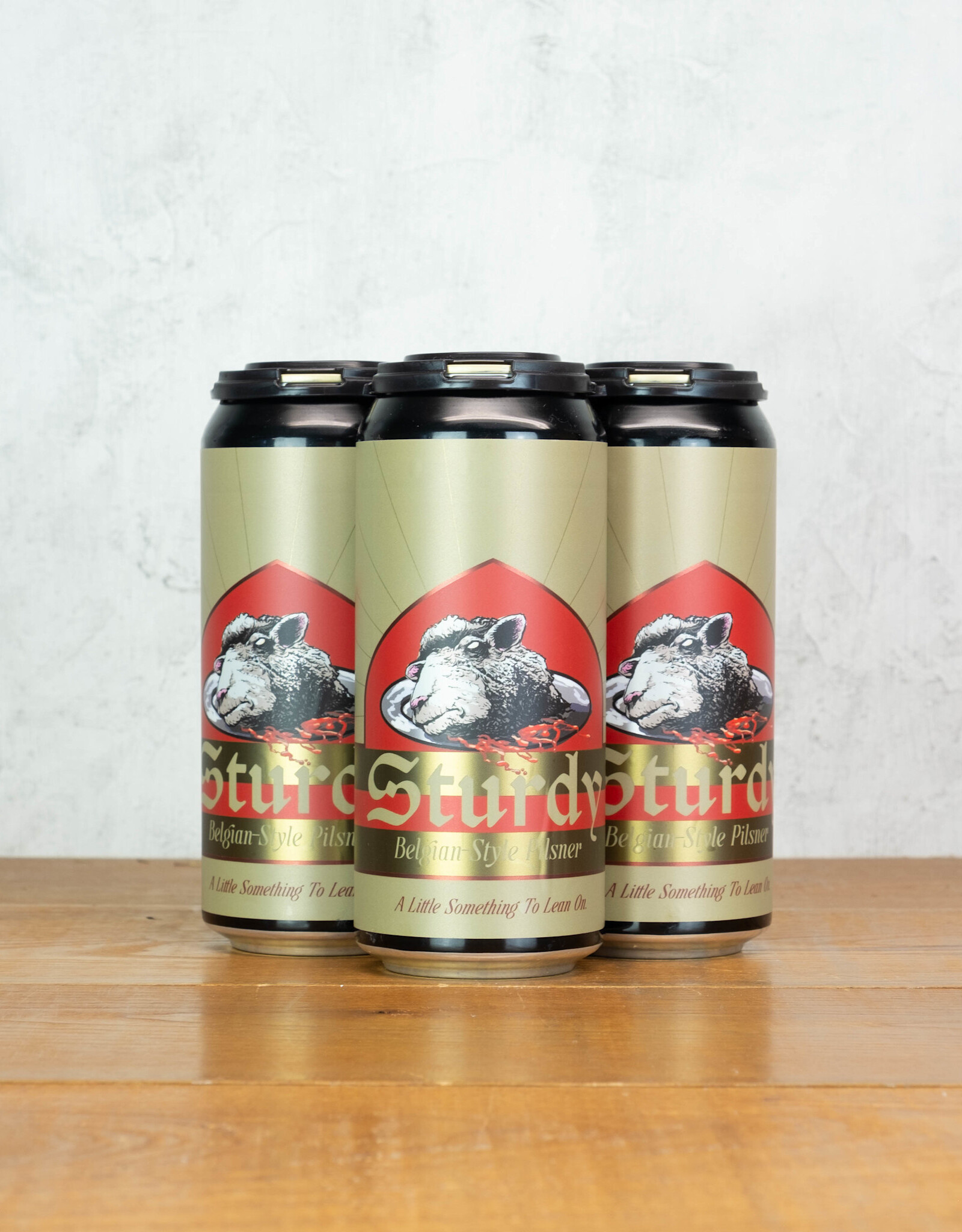 Burial x Halfway Crooks Sturdy Belgian Pilsner 4pk