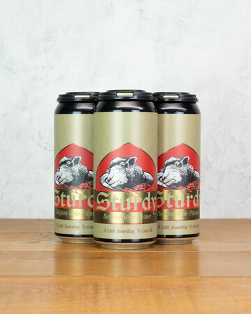 Burial x Halfway Crooks Sturdy Belgian Pilsner 4pk