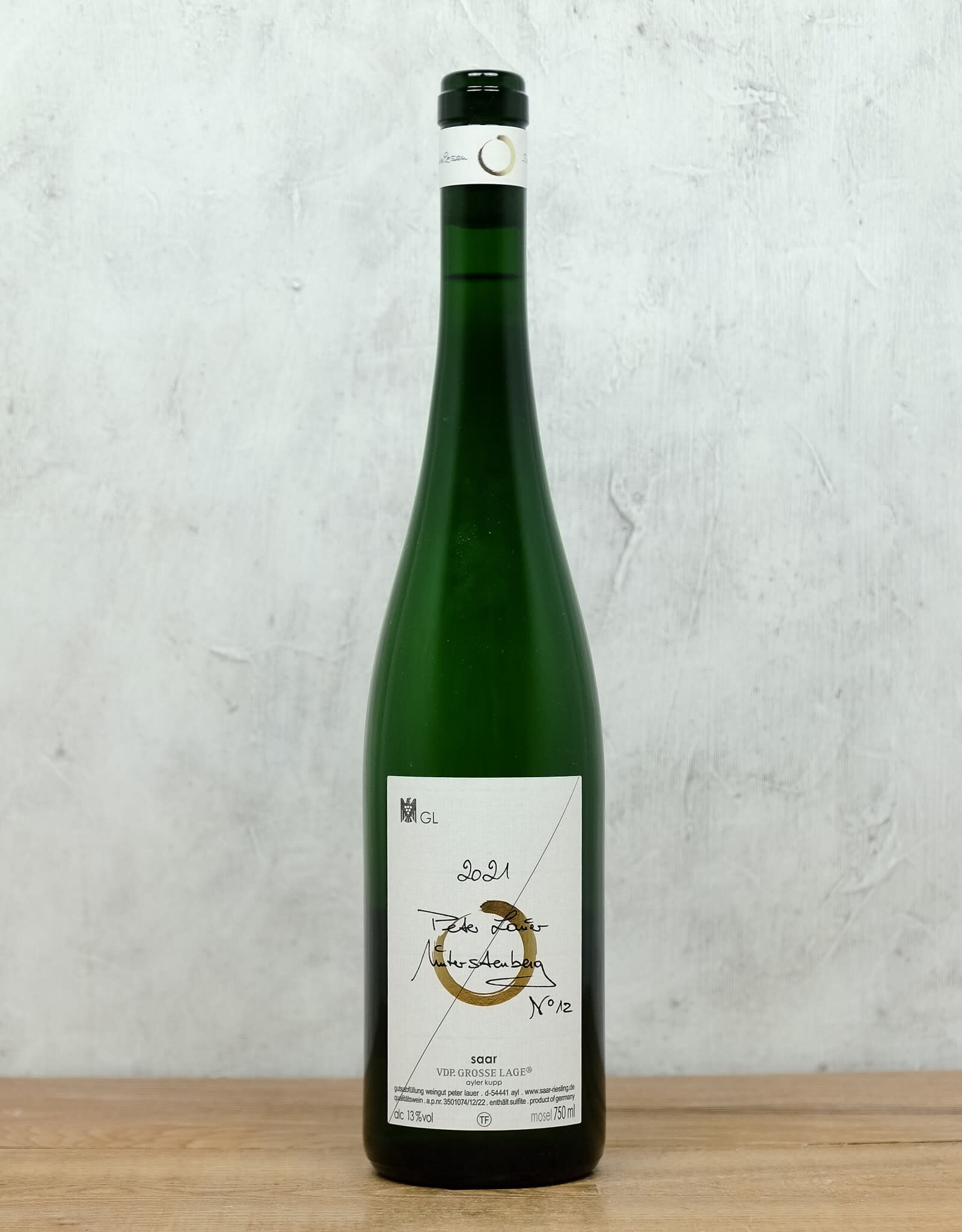 Peter Lauer No 12 Unterstenberg Riesling