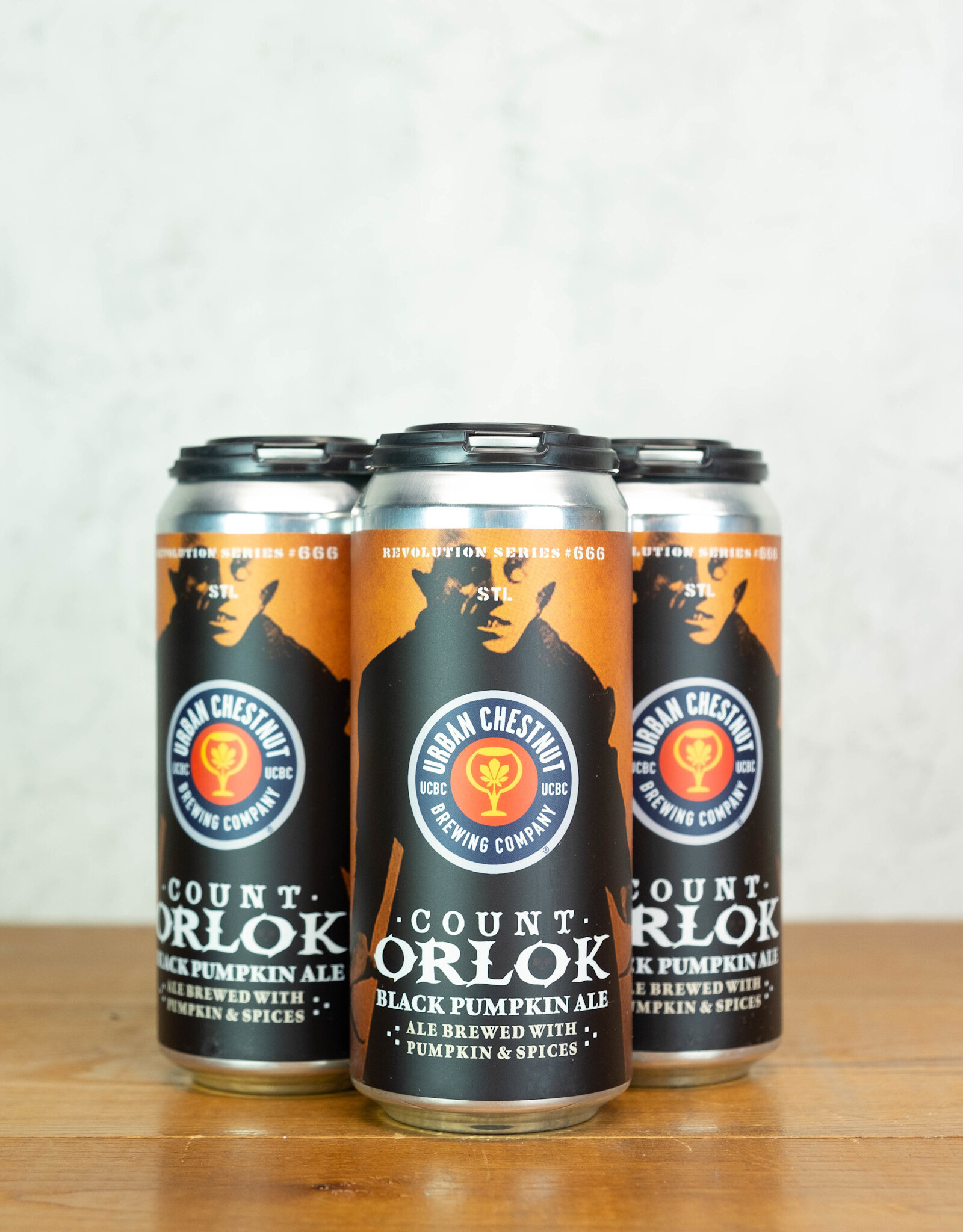 Urban Chestnut Count Orlok Black Pumpkin Ale 4pk