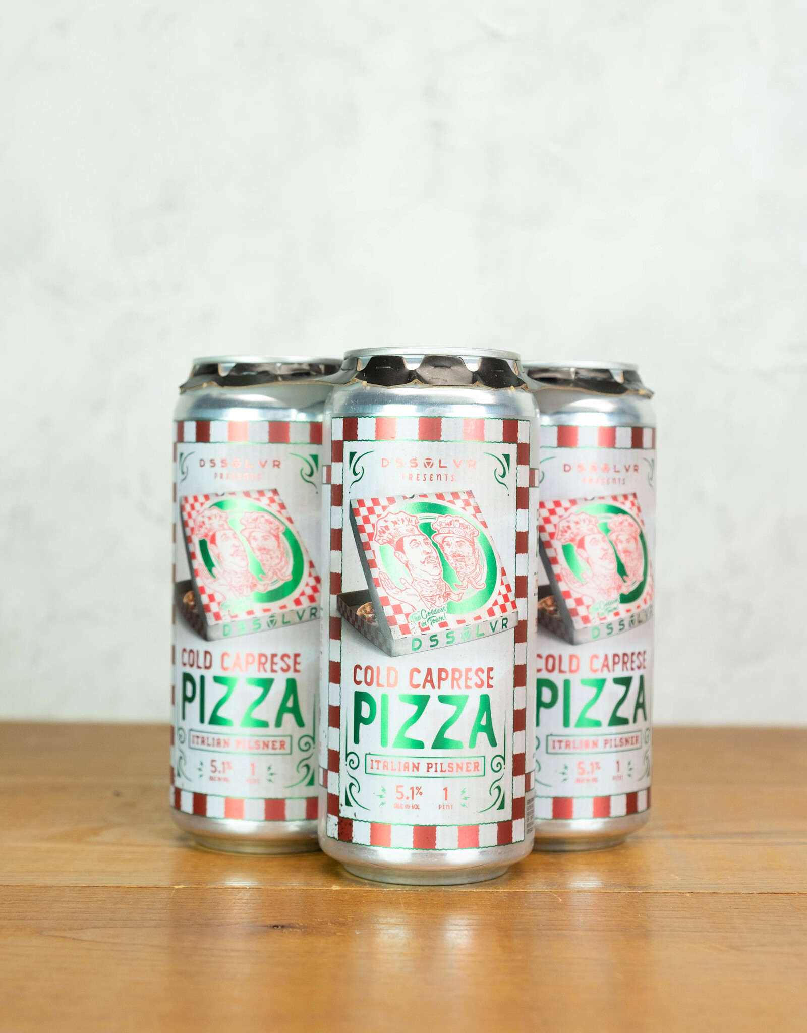 Dssolvr Cold Caprese Pizza Pilsner 4pk