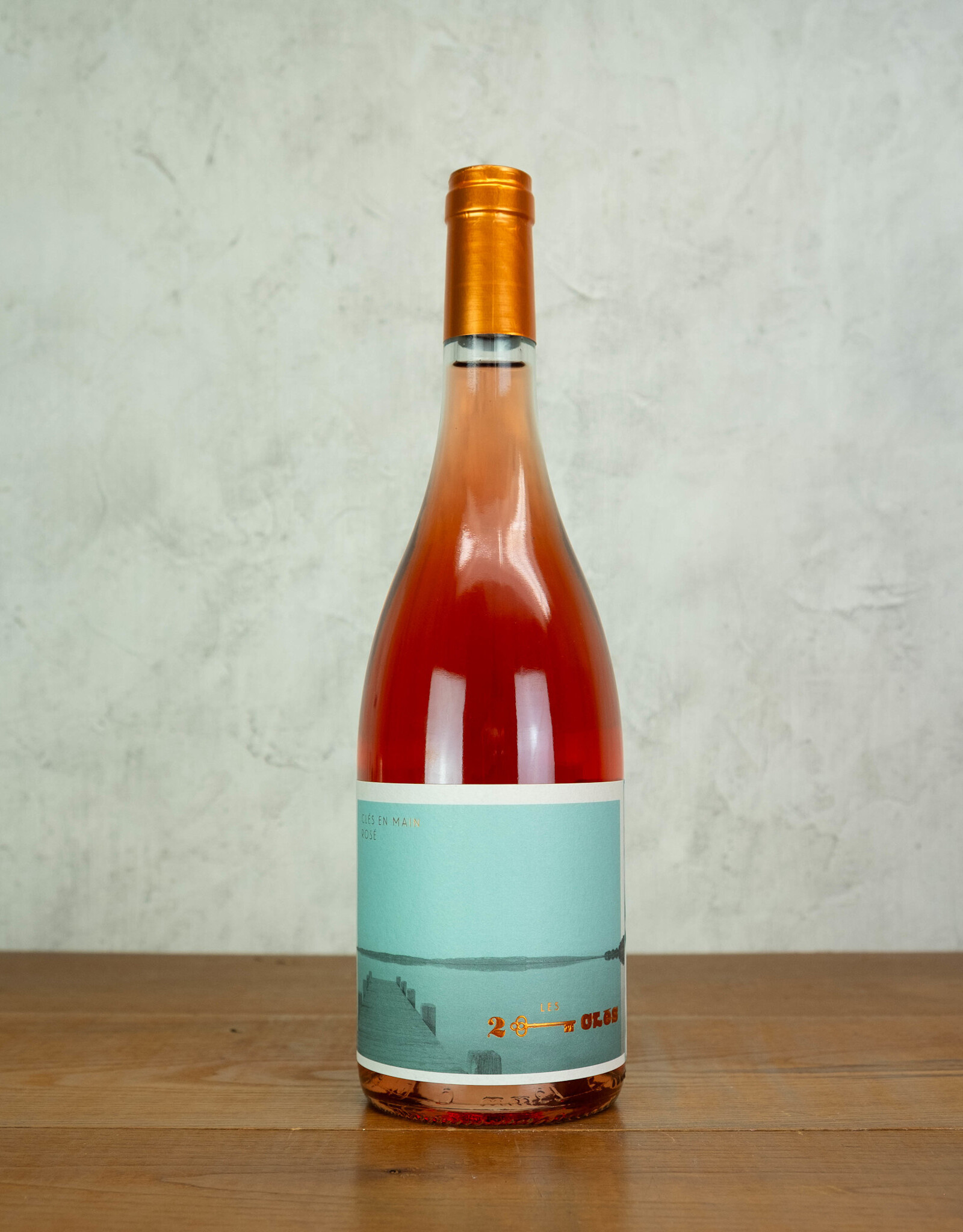 Des Deux Cles Cles en Maine Rose