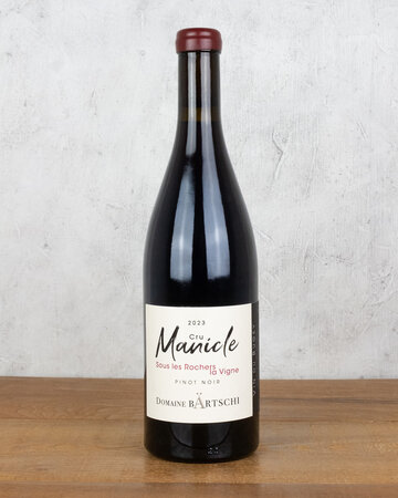 Domaine Bartschi Manicle Pinot Noir Sous les Rochers la Vigne