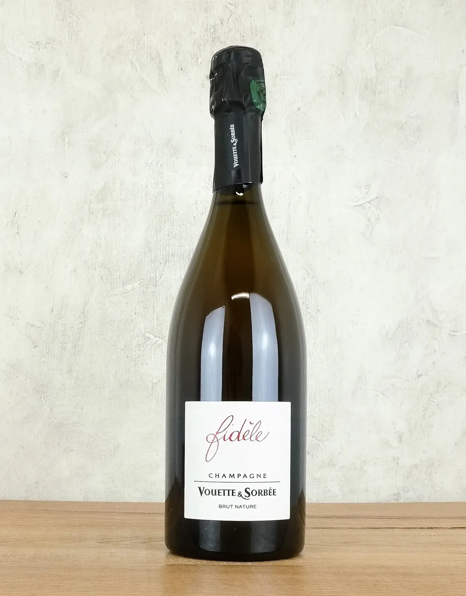 Champagne Vouette & Sorbee Fidele Brut Nature