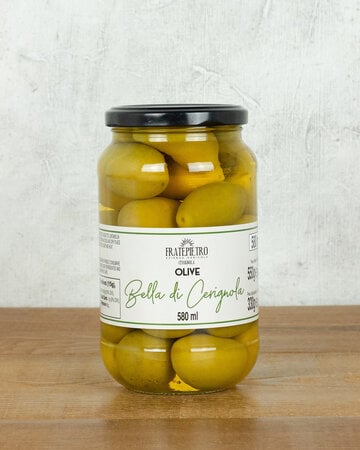Fratepietro Green Olives “La Bella di Cerignola”