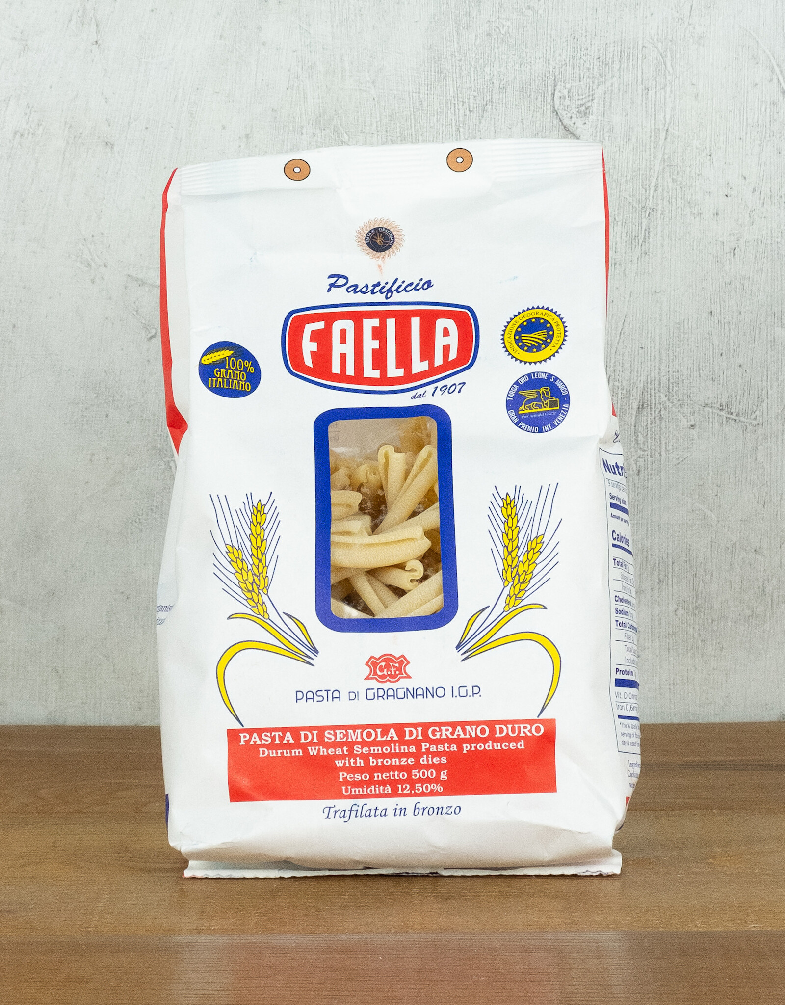 Pastifico Faella Caserecci Semolina Pasta