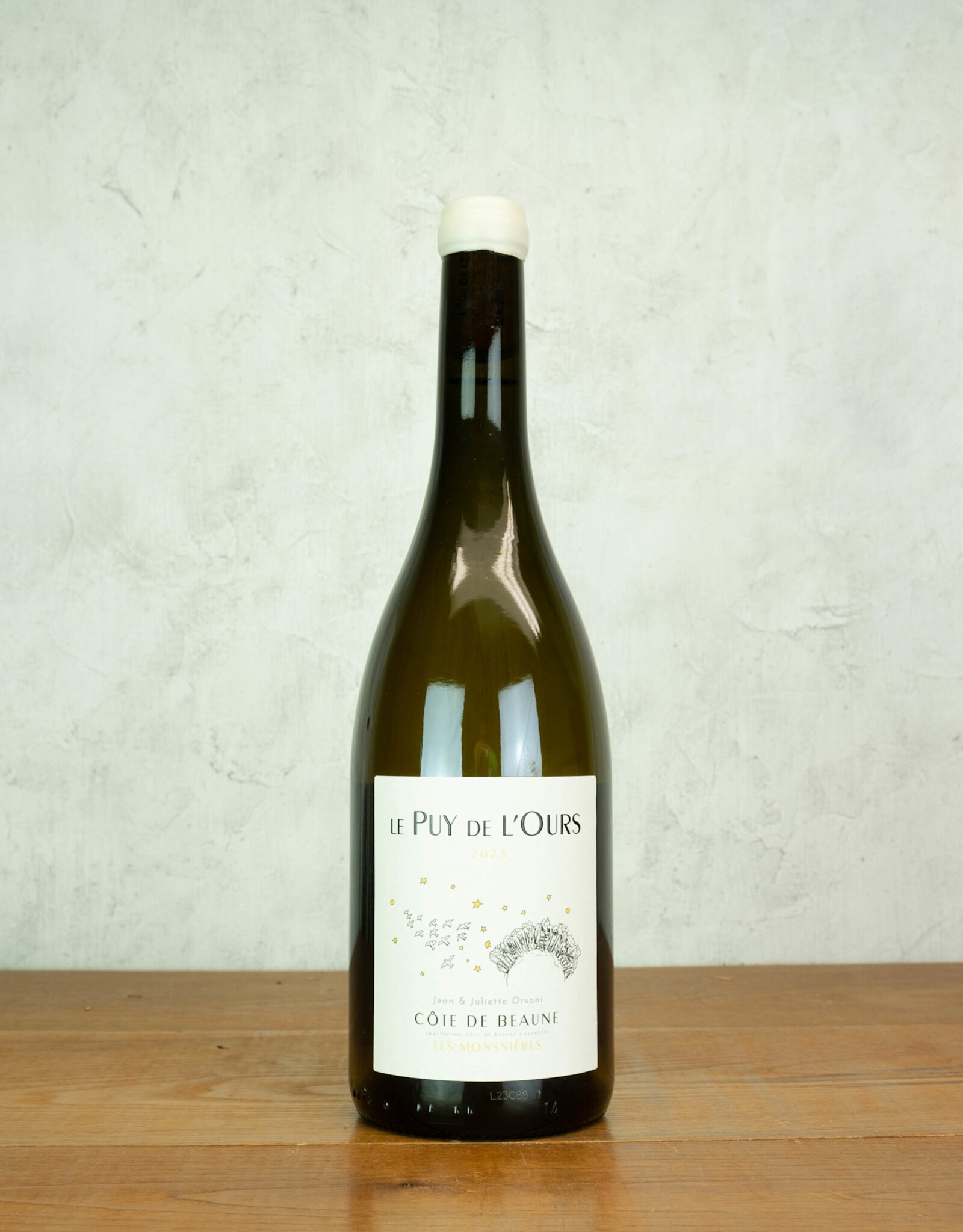 Le Puy de L’Ours Cote de Beaune Blanc Les Monsnieres