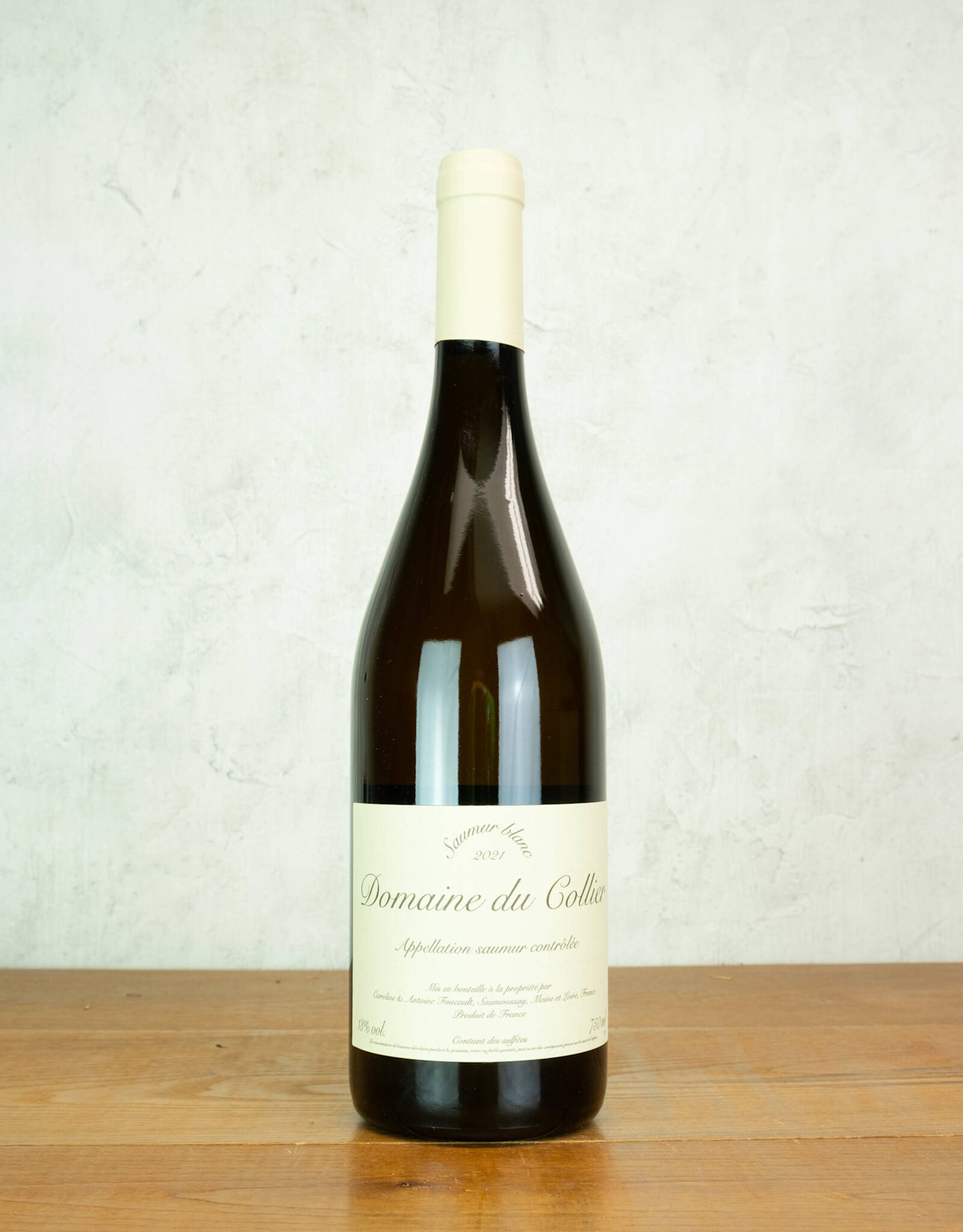 Domaine du Collier Saumur Blanc 2021