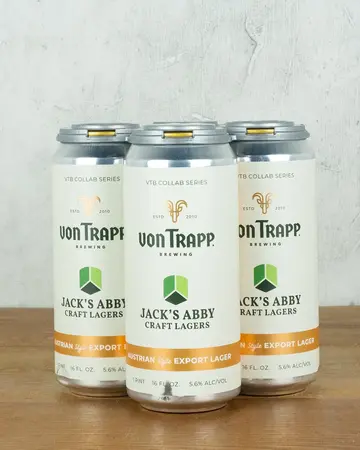Von Trapp x Jacks Abby Export Lager 4pk