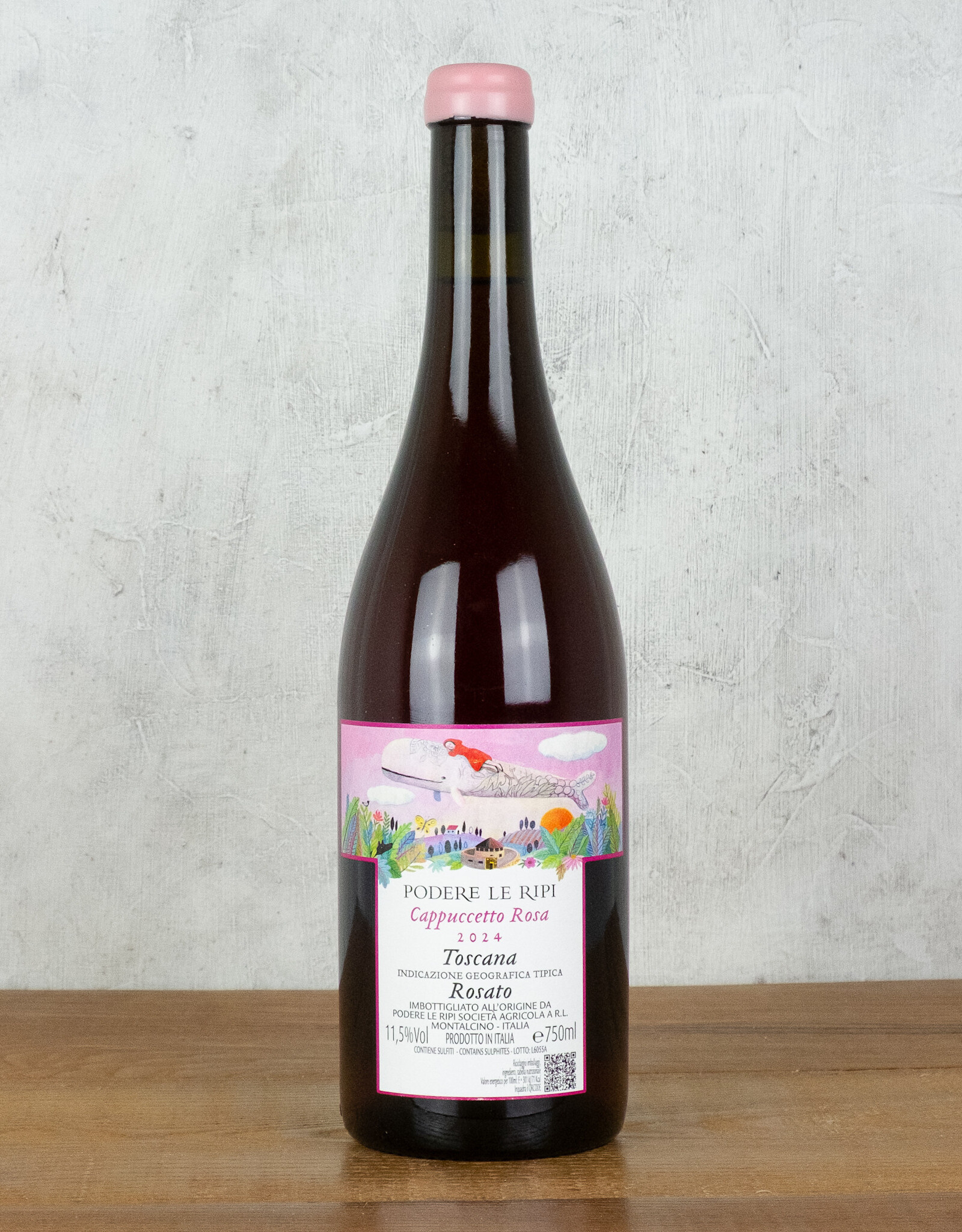Podere Le Ripi Cappuccetto Rosa Toscana Rosato