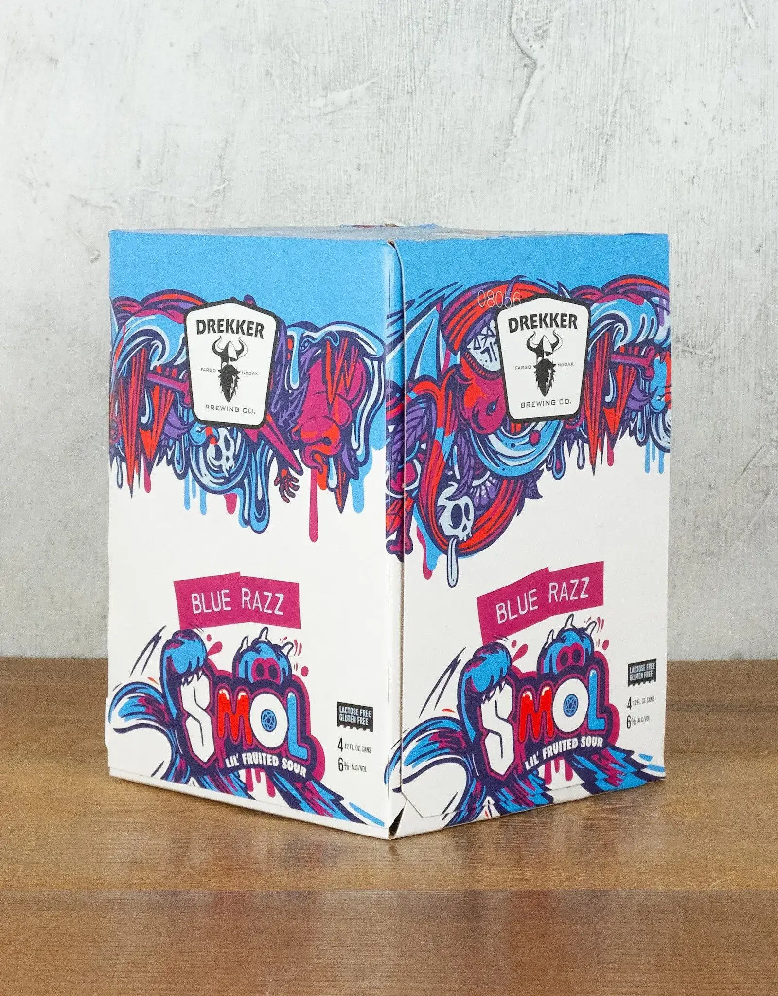 Drekker SMOL Blue Razz Fruited Sour 4pk