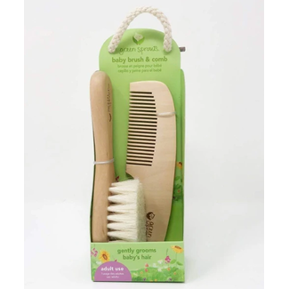 Green Sprouts Brush & Comb Set