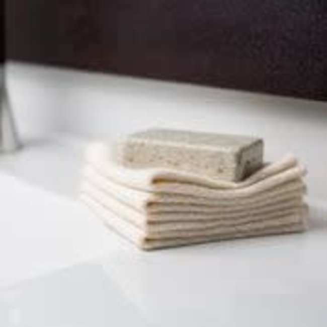 Lulujo Organic Cotton Baby Wash Cloths 4pk