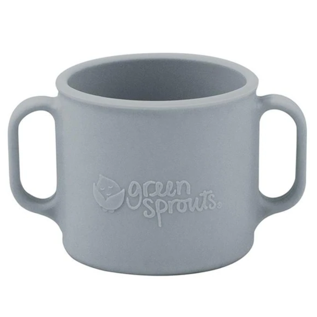 Green Sprouts Learning Cup - Silicone Gray