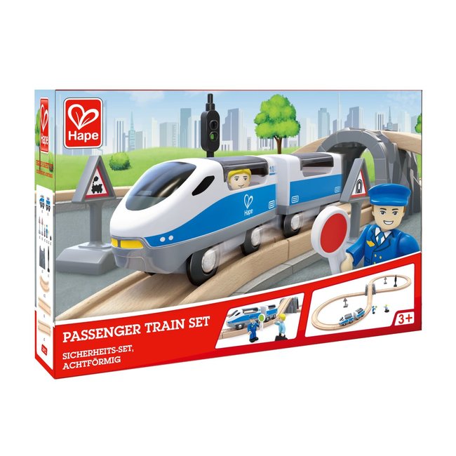 Hape - Rail Figure 8 Passenger Train Set E3729