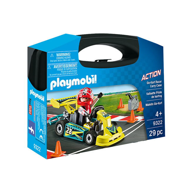 Playmobil Action Go-Kart Racer Carry Case 9322