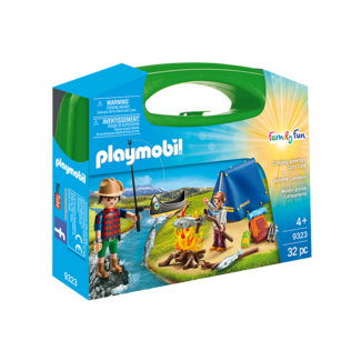 Playmobil Family Fun 9323 Camping Adventure Carry Case